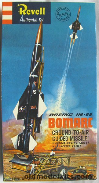 Revell 1/47 Boeing IM-99 Bomarc 'S' Kit with Launcher, H1806-149 plastic model kit